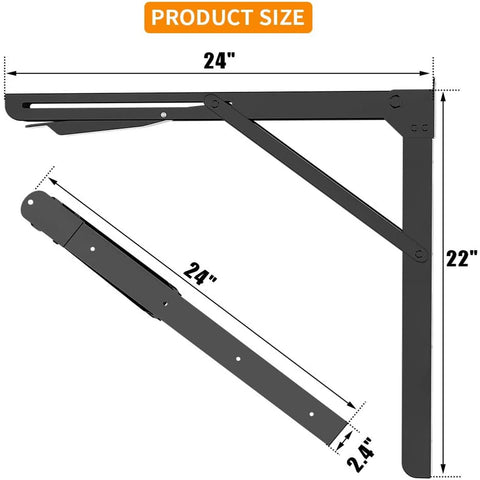 TORACK space-saving garage brackets ideal for compact storage