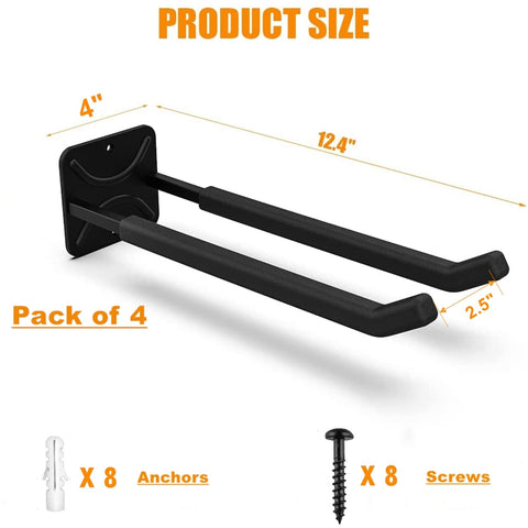TORACK hooks handle car tires and tools in a dedicated storage spot