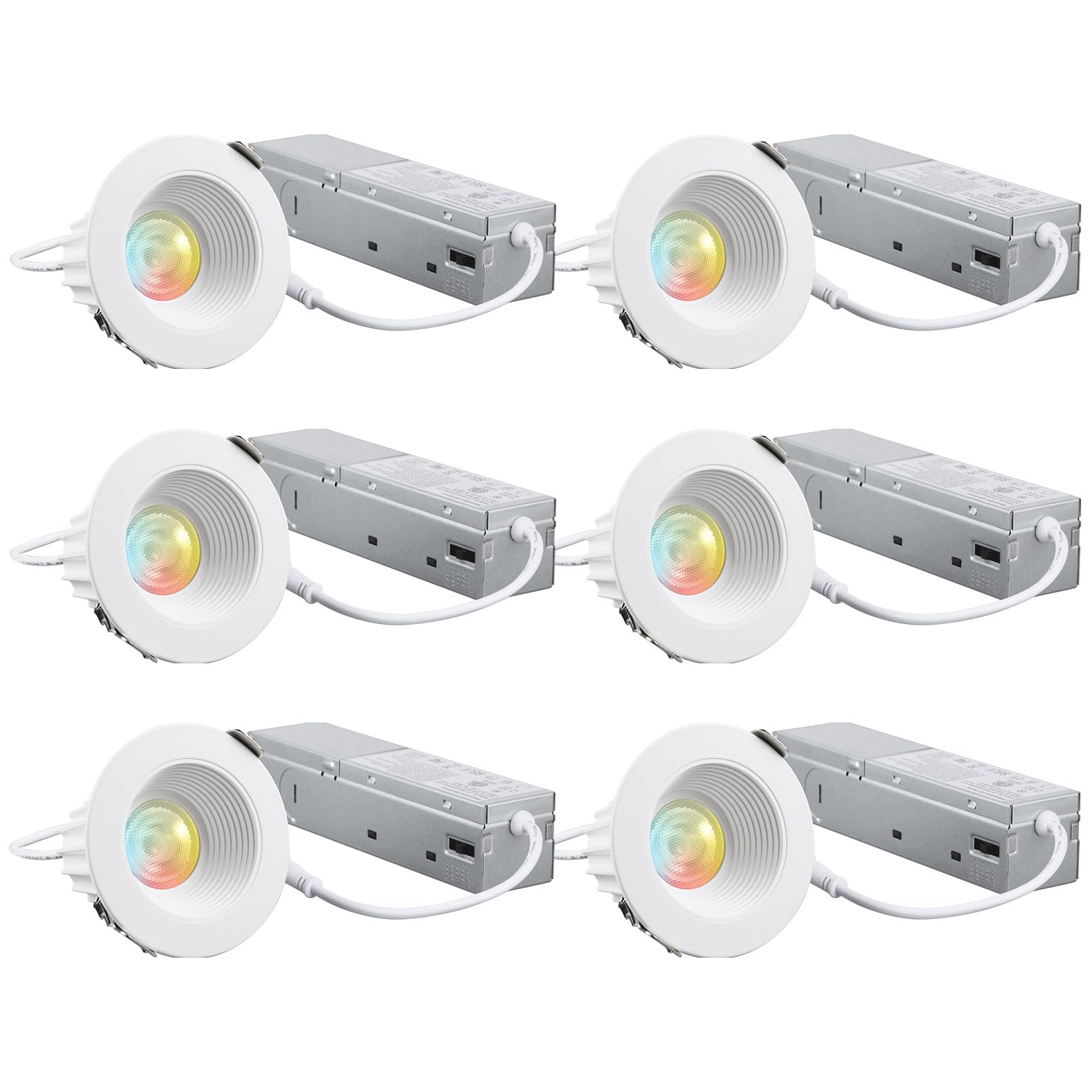 TORCHSTAR 2in recessed light with anti-glare baffle trim for comfortable lighting.