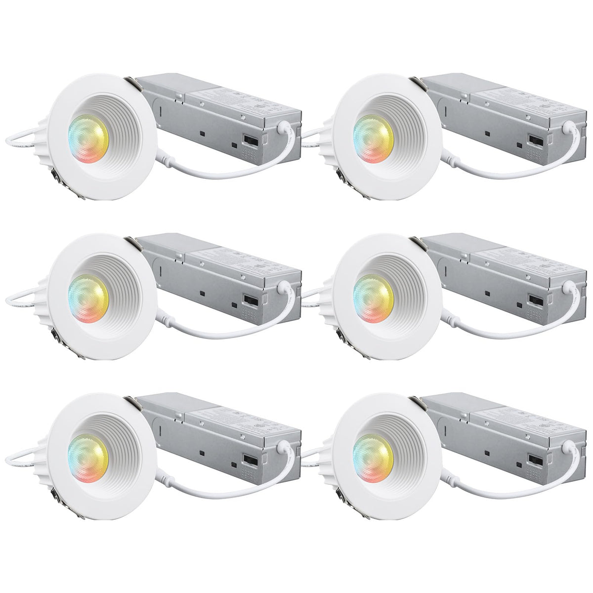 TORCHSTAR 2in recessed light with anti-glare baffle trim for comfortable lighting.