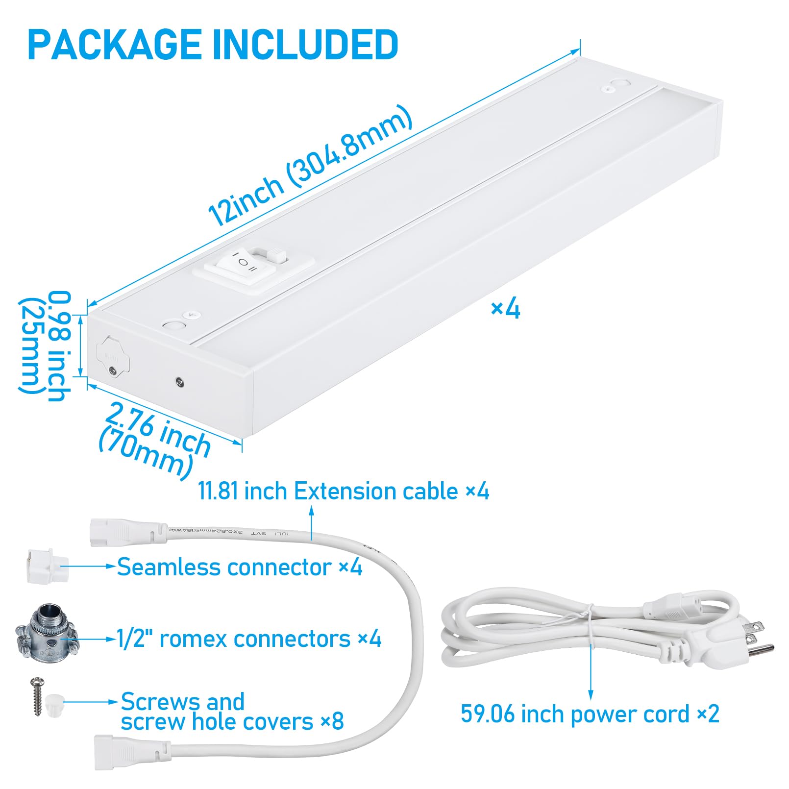 Torchstar switch with five color temperatures enables flexible mood lighting.
