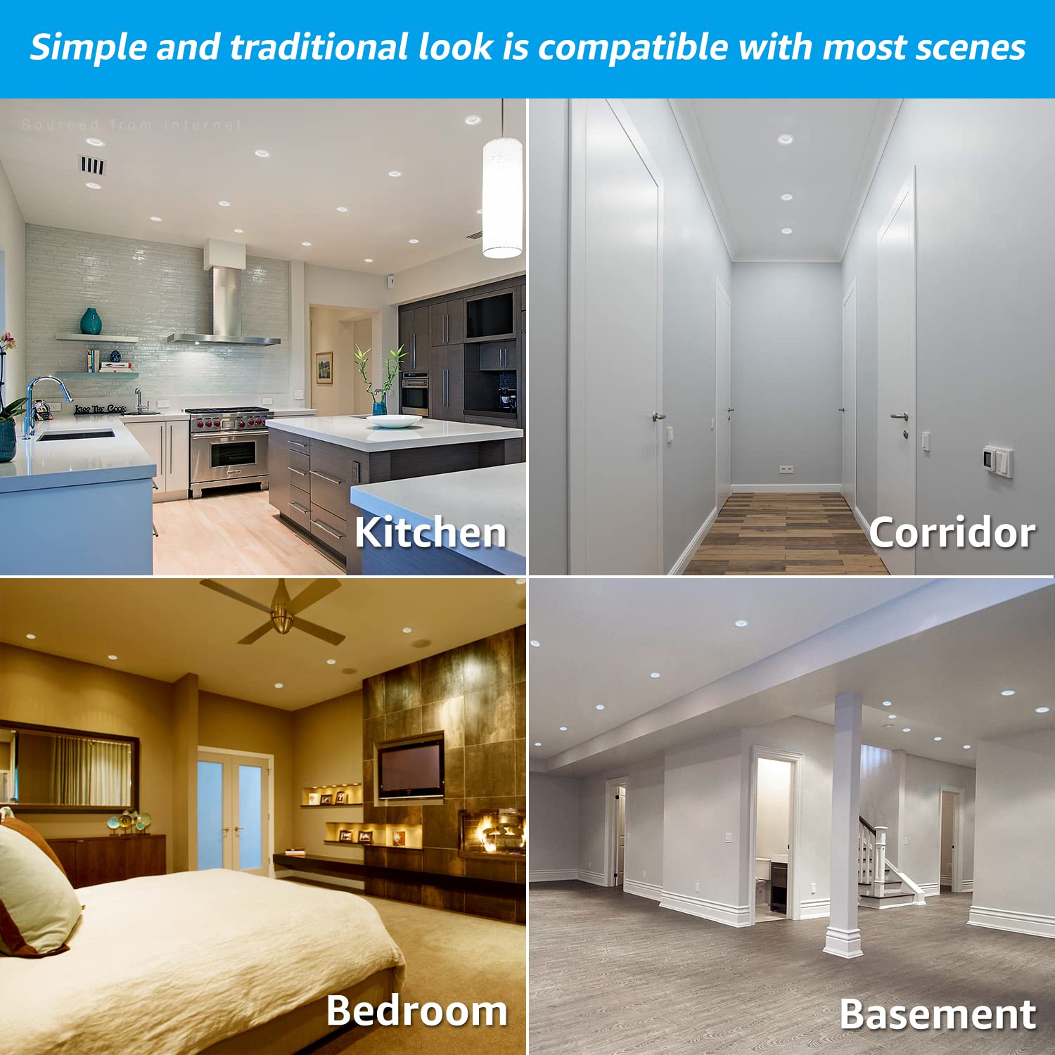ETL-certified, JA8/T24 compatible TORCHSTAR downlight with long lifespan