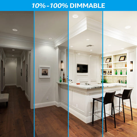 TORCHSTAR 5CCT dimmable downlight adapts warm to cool tones