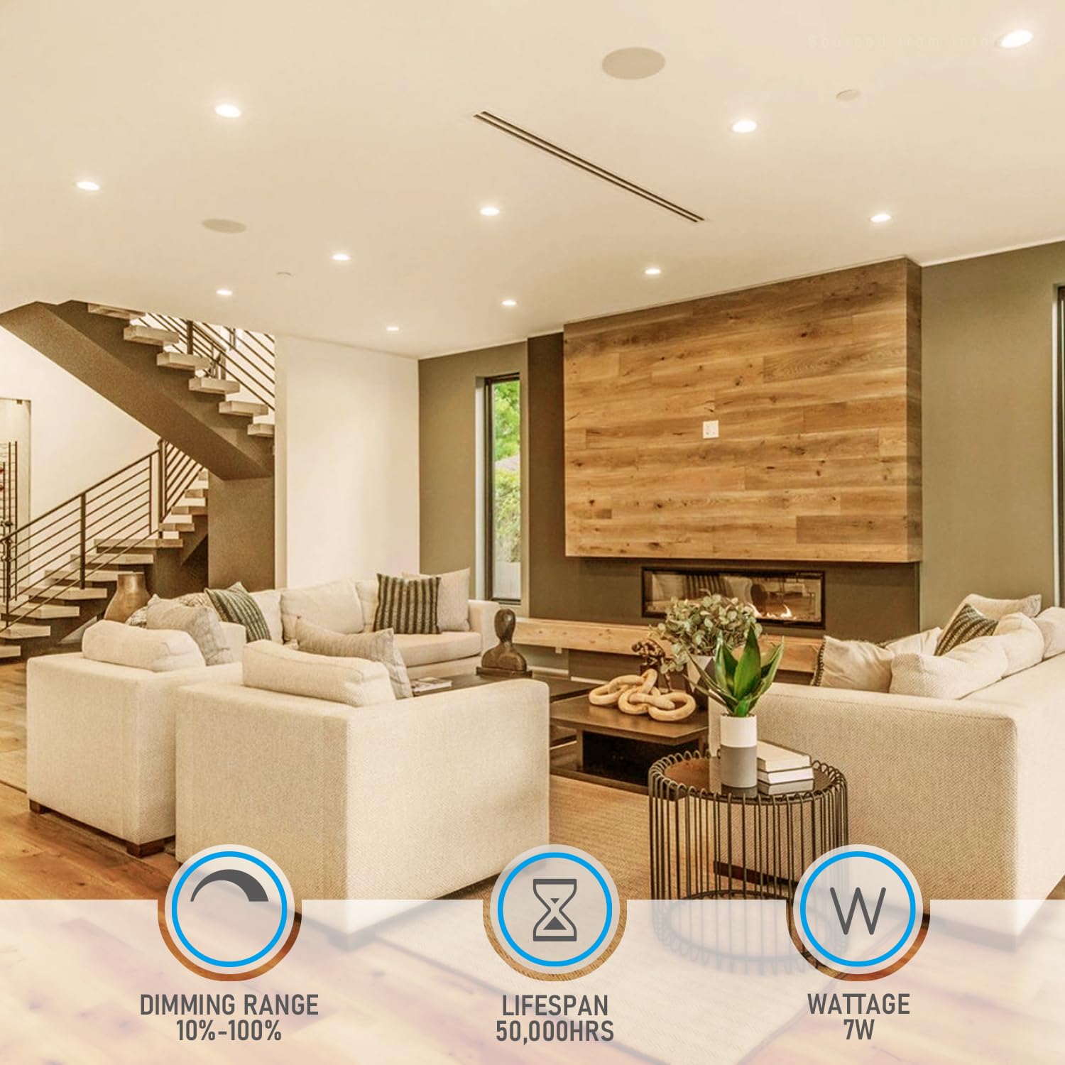 Torchstar 5CCT selectable lighting adapts from warm to cool tones for mood and task needs