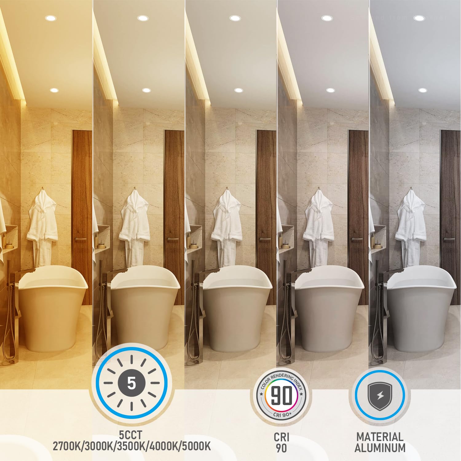 Torchstar air-tight IC-rated downlight ensures safe ceiling installations