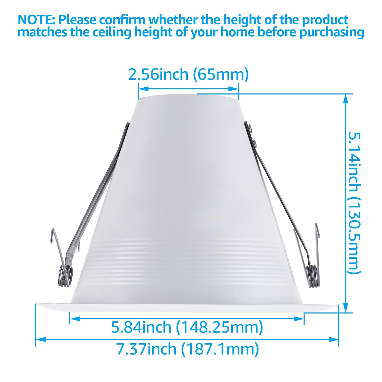 Torchstar airtight baffle trim improves air sealing and efficiency