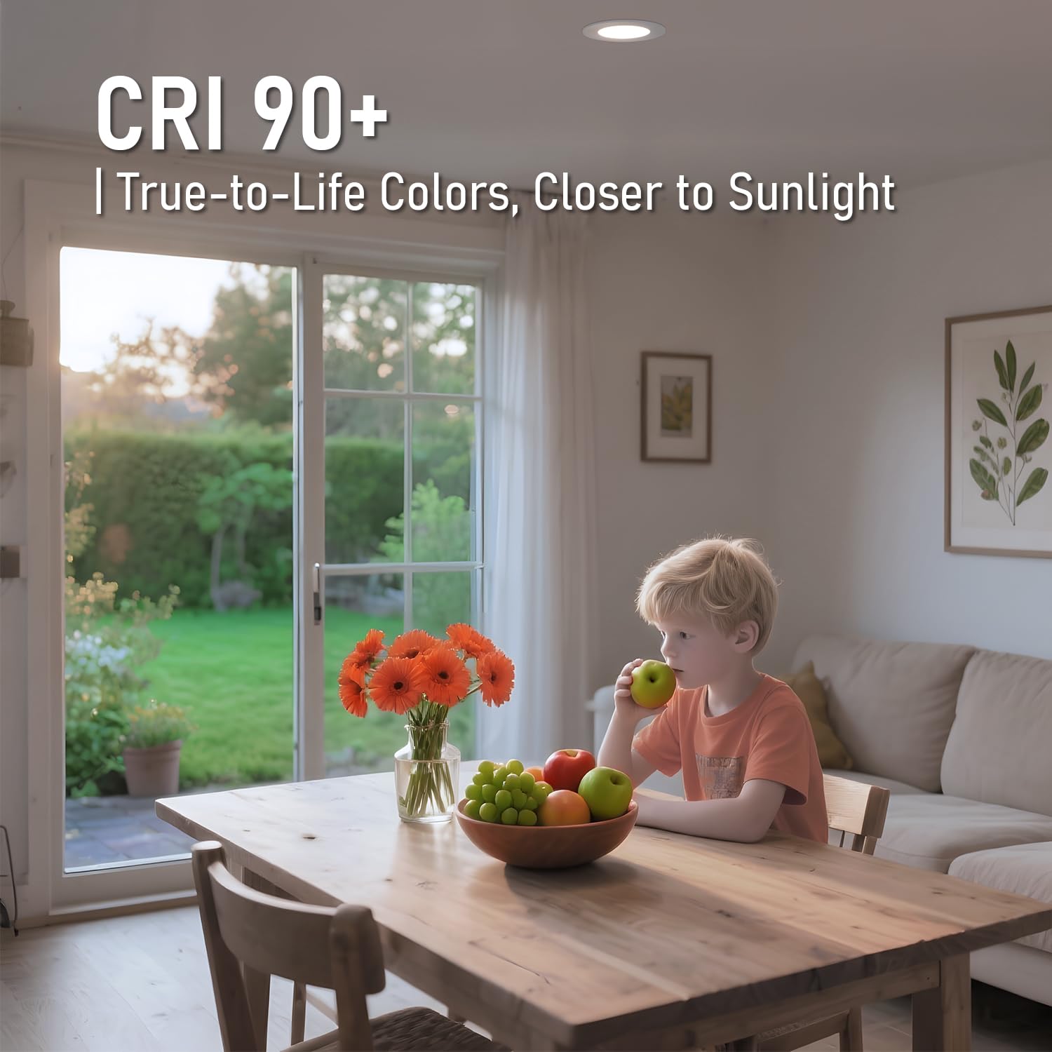 TORCHSTAR Basic Series 5CCT selector covers warm to cool ambiances.