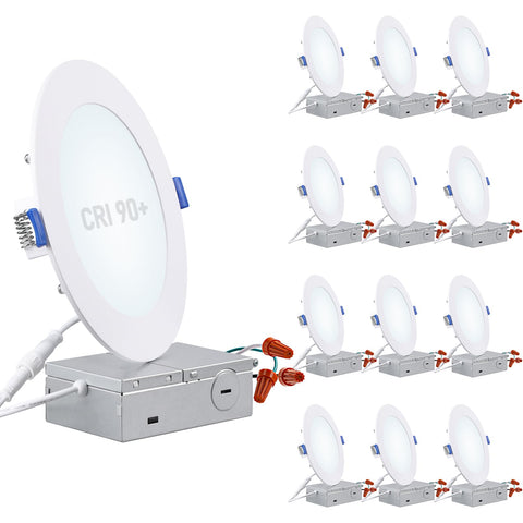 Torchstar Basic Series 6-inch dimmable downlight demonstrates versatile lighting control for any room