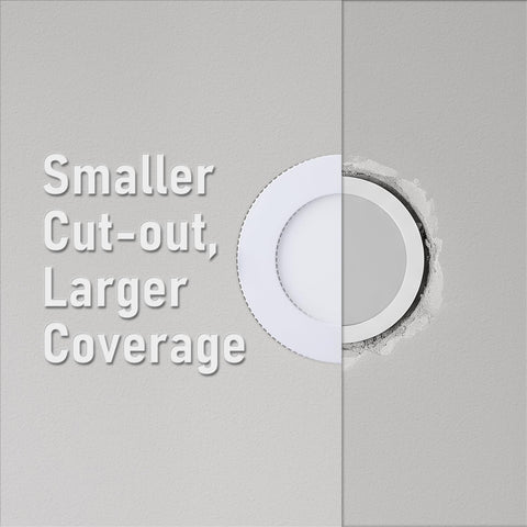 TORCHSTAR Basic Series slim 2-inch clearance fits tight ceilings.