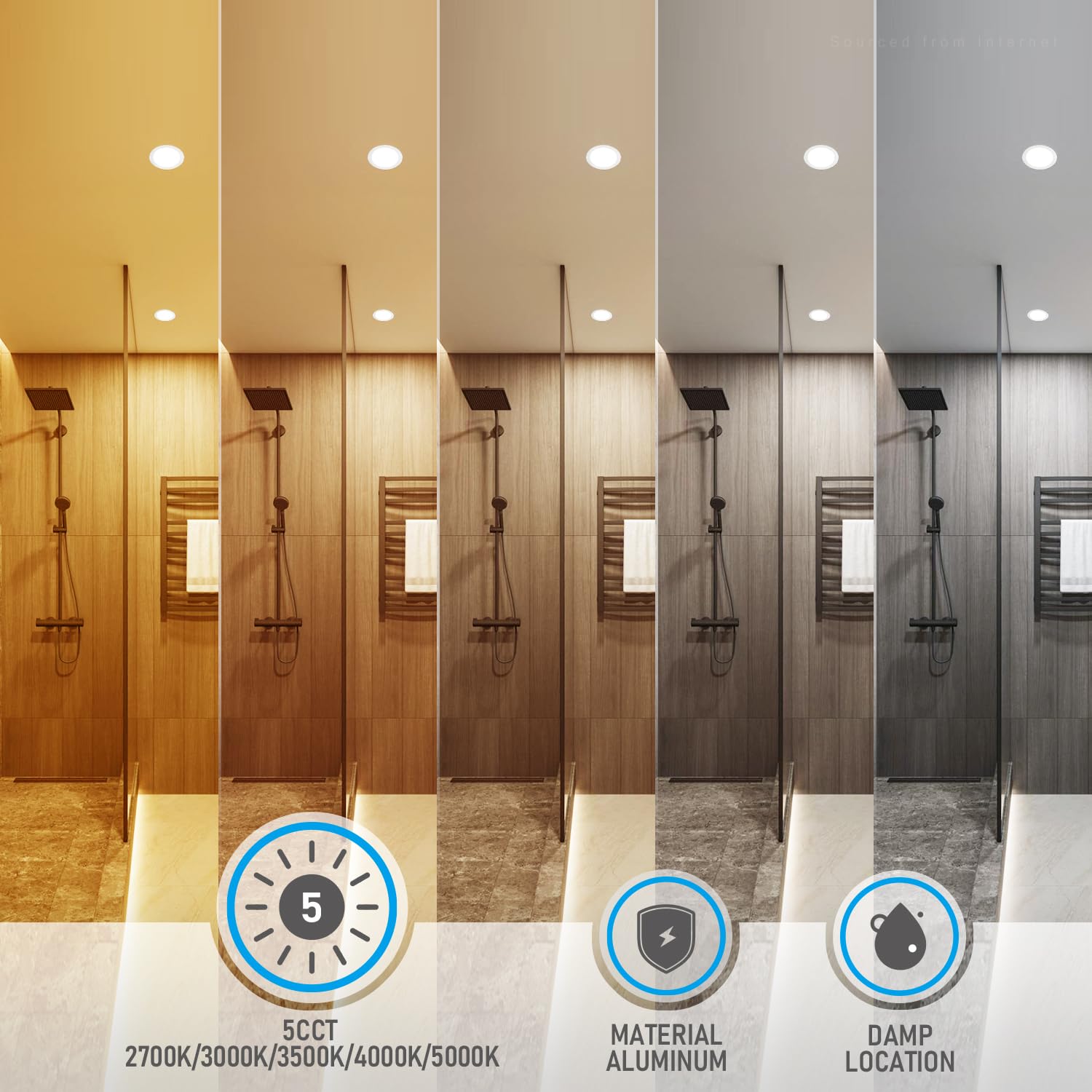Torchstar CRI90 dimmable 5-100 percent range for flexible mood lighting