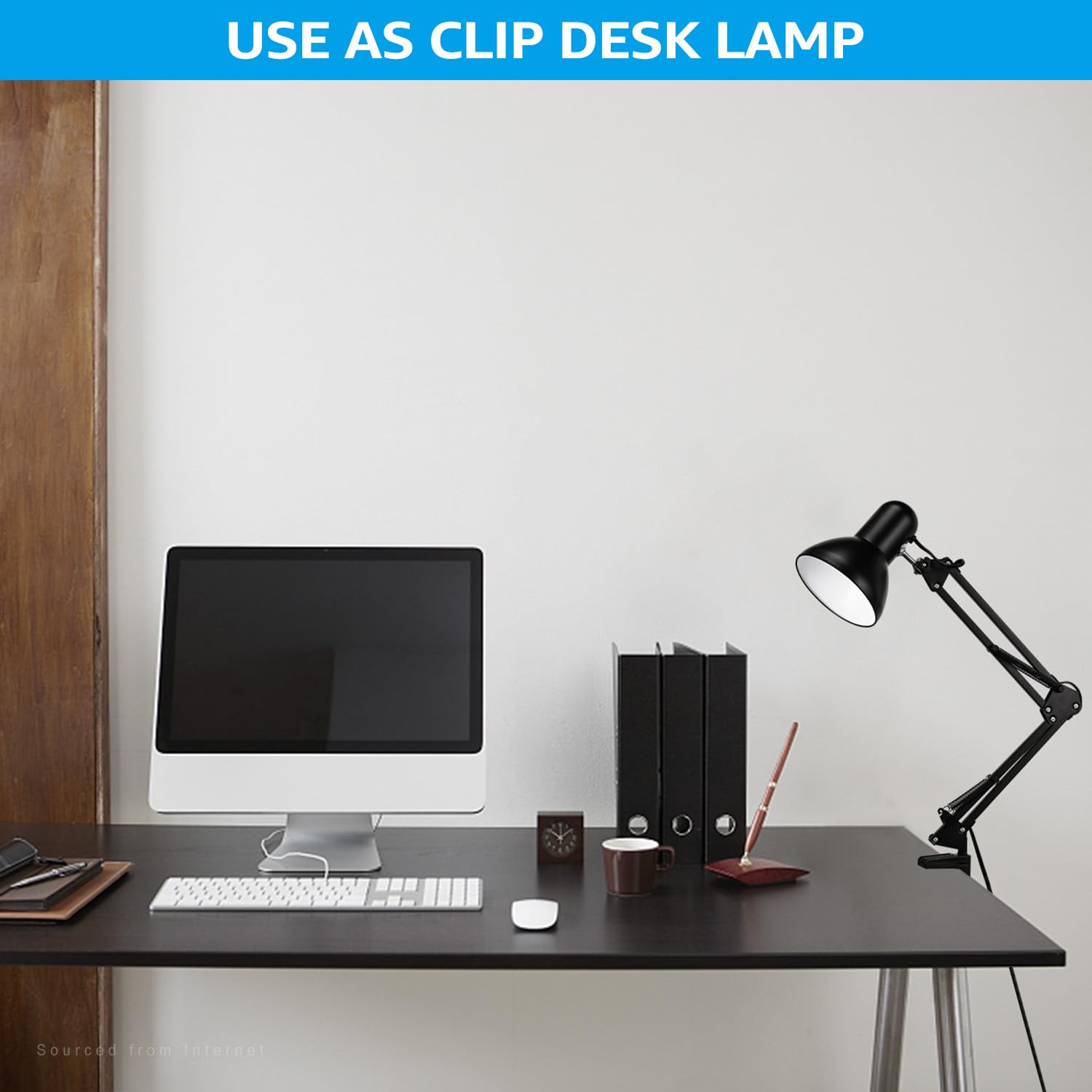 Torchstar desk lamp with E26 base compatibility for easy bulb swaps.