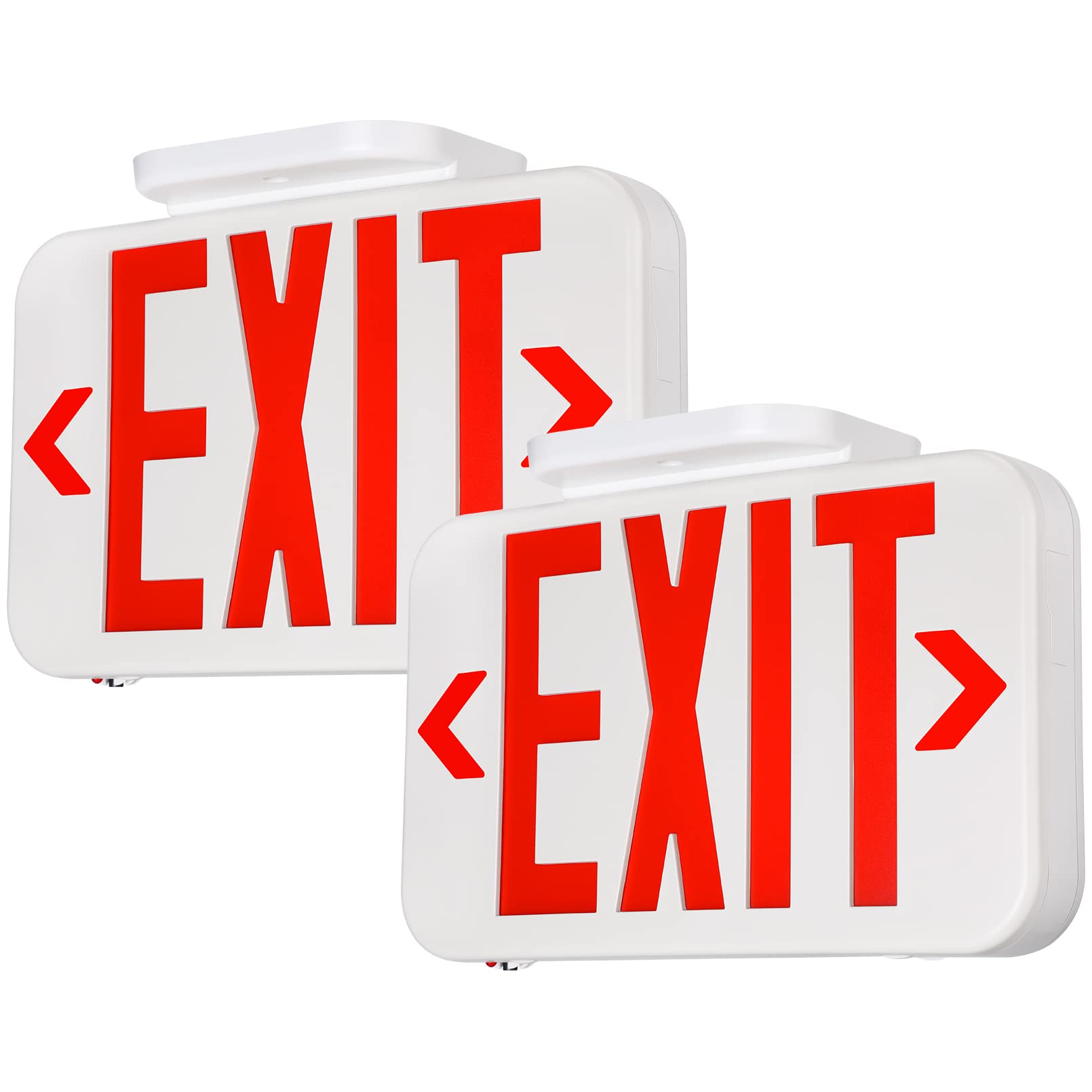 Torchstar exit sign two-face shows clear egress directions for busy corridors.
