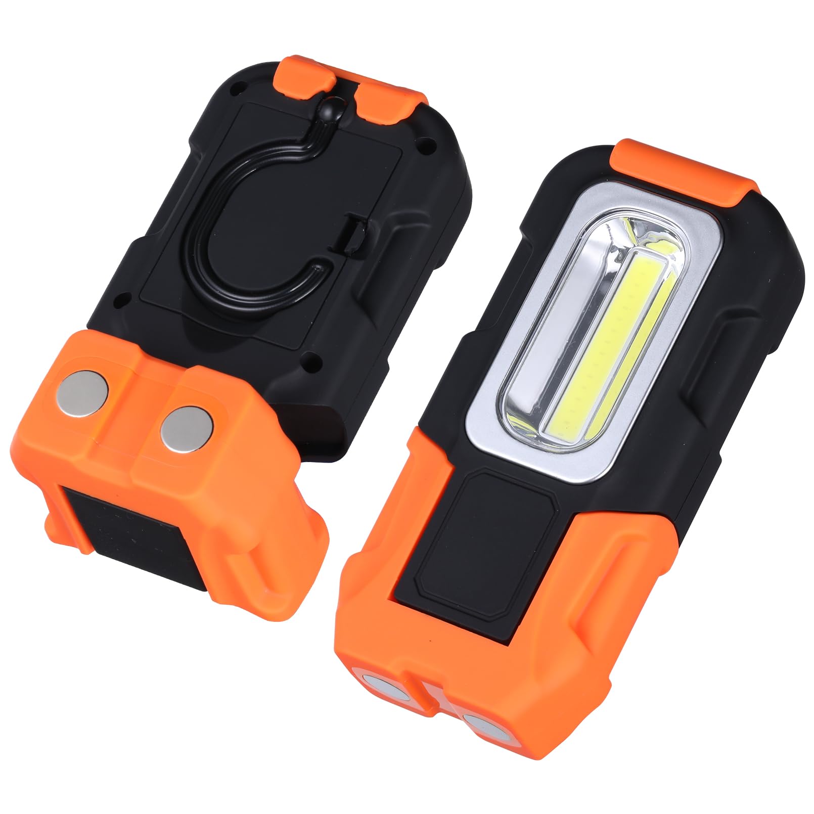 TORCHSTAR portable LED work light with 120-degree COB beam for wide illumination.