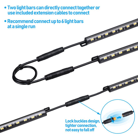 TORCHSTAR UL-listed power adapter ensures reliable, safe operation.