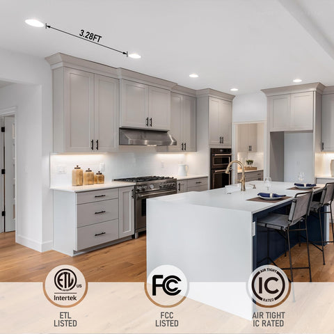 TORCHSTAR aluminum ultra-thin downlight with 2-inch clearance