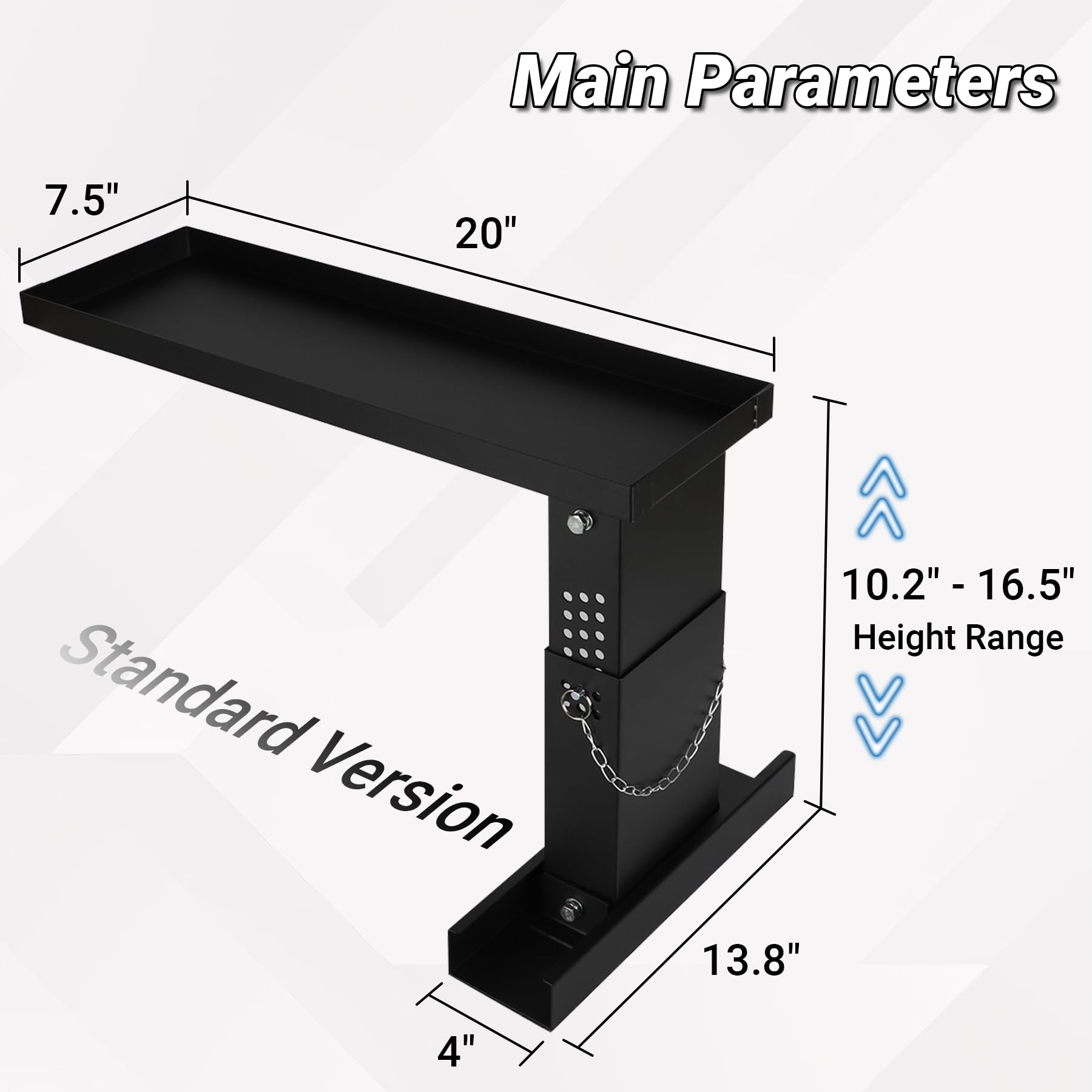 Toriexon height-adjustment enables precise ladder height on varied stair rises.