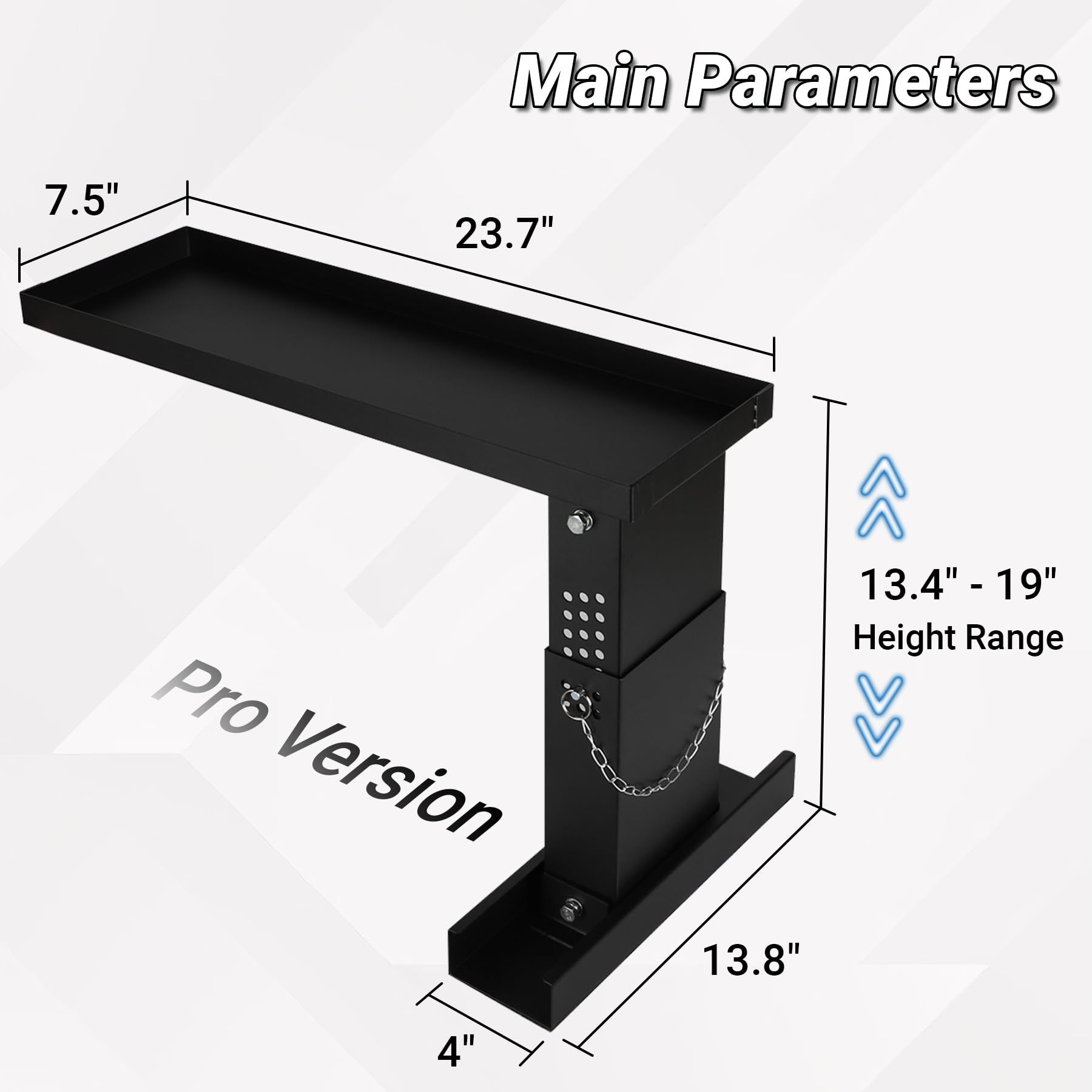 Toriexon Ladder Extender Pro non-slip feet enhance grip on indoor floors