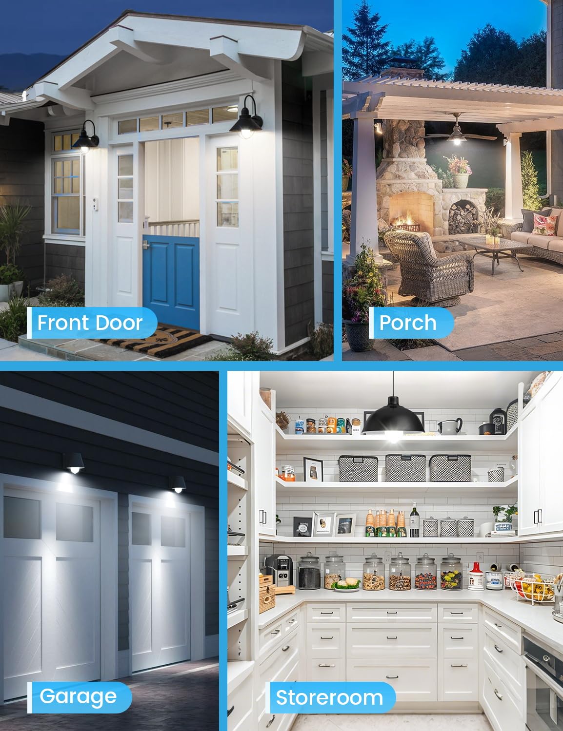 Torkase dusk-to-dawn indoor bulb automatically lights spaces when dark