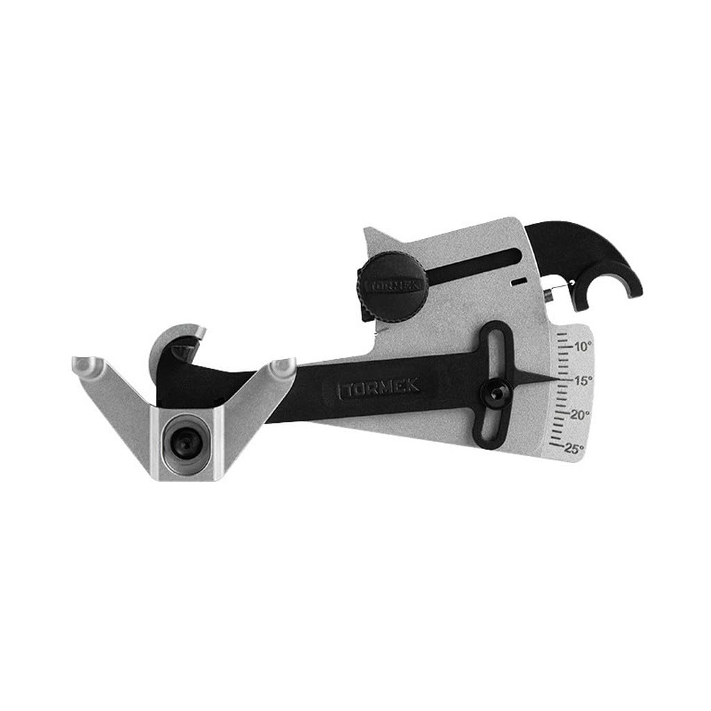 Tormek KS-123 conical blade compatibility enables accurate angle matching