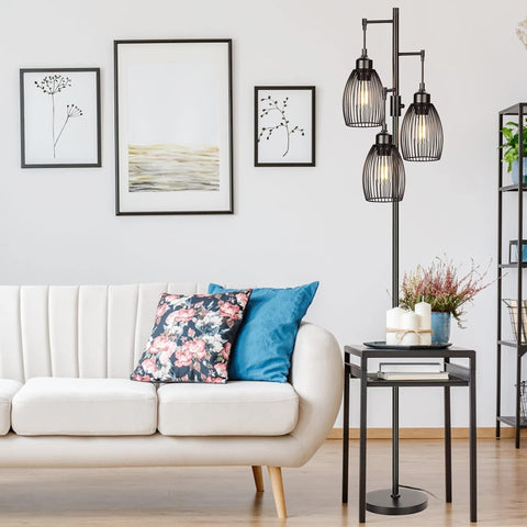 Torondo 2700K warm white LED bulbs create inviting evening ambience.
