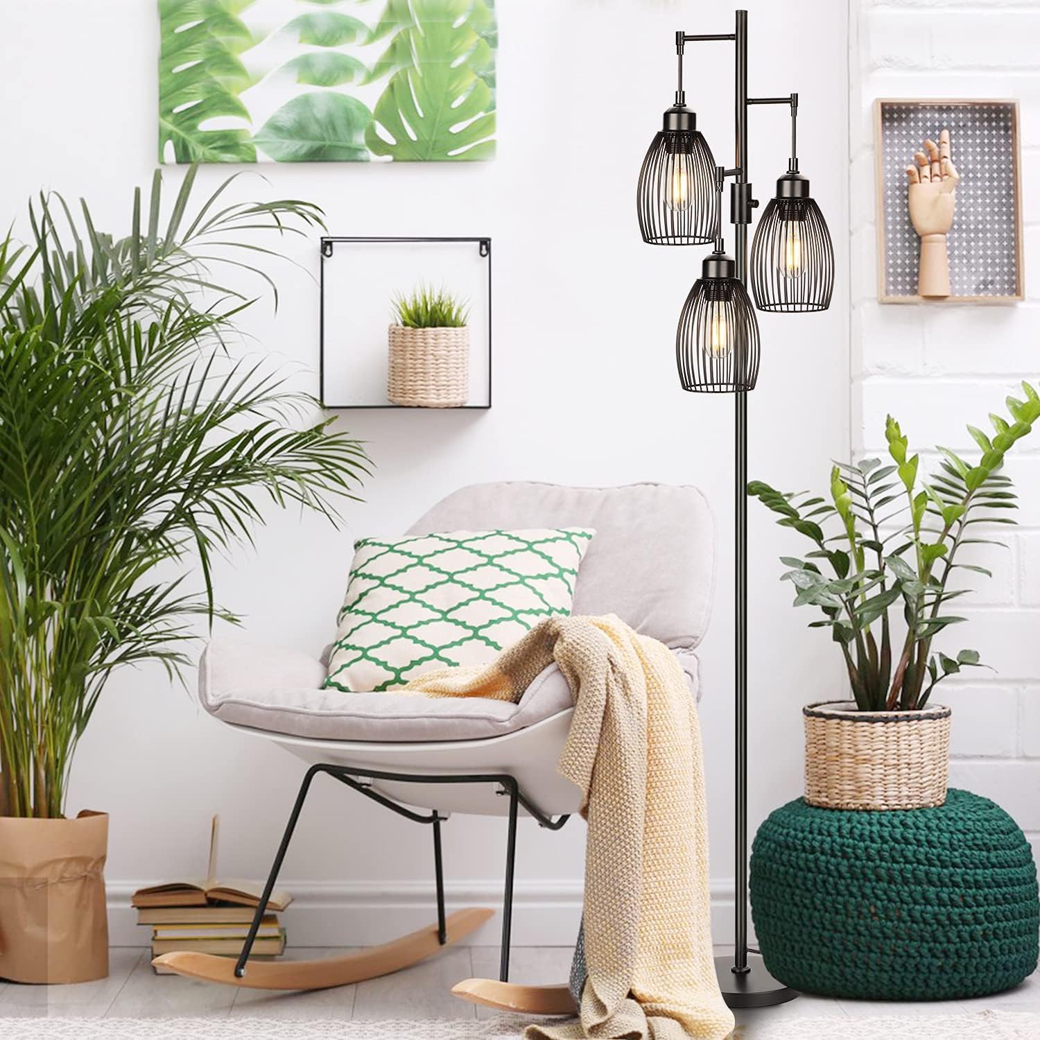 Torondo exquisite metal base provides stable support for kids and pets.