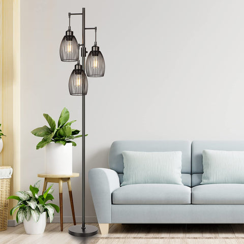 Torondo three E26 lamp holders offer flexible bulb options.