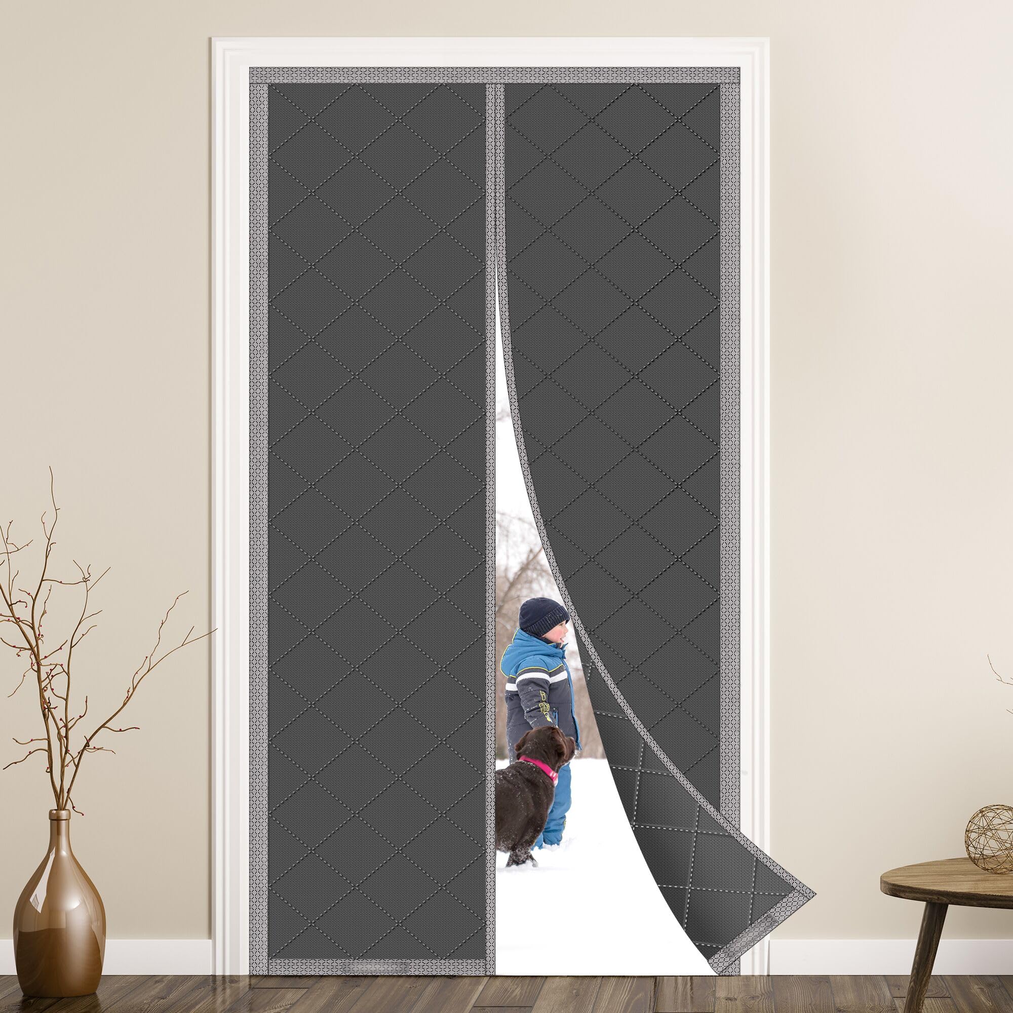 TORRAMI all-season door curtain for indoor and outdoor use
