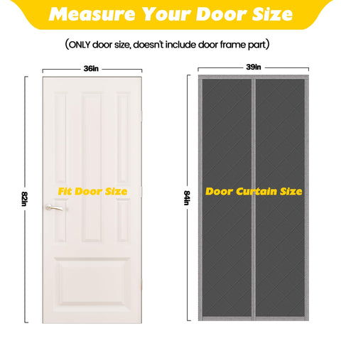TORRAMI insulated curtain shows tool-free magnet installation for quick setup.
