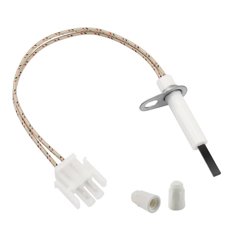TOSRWGLL 0130F00008S igniter close-up for quick plug-in replacement in compatible furnaces.