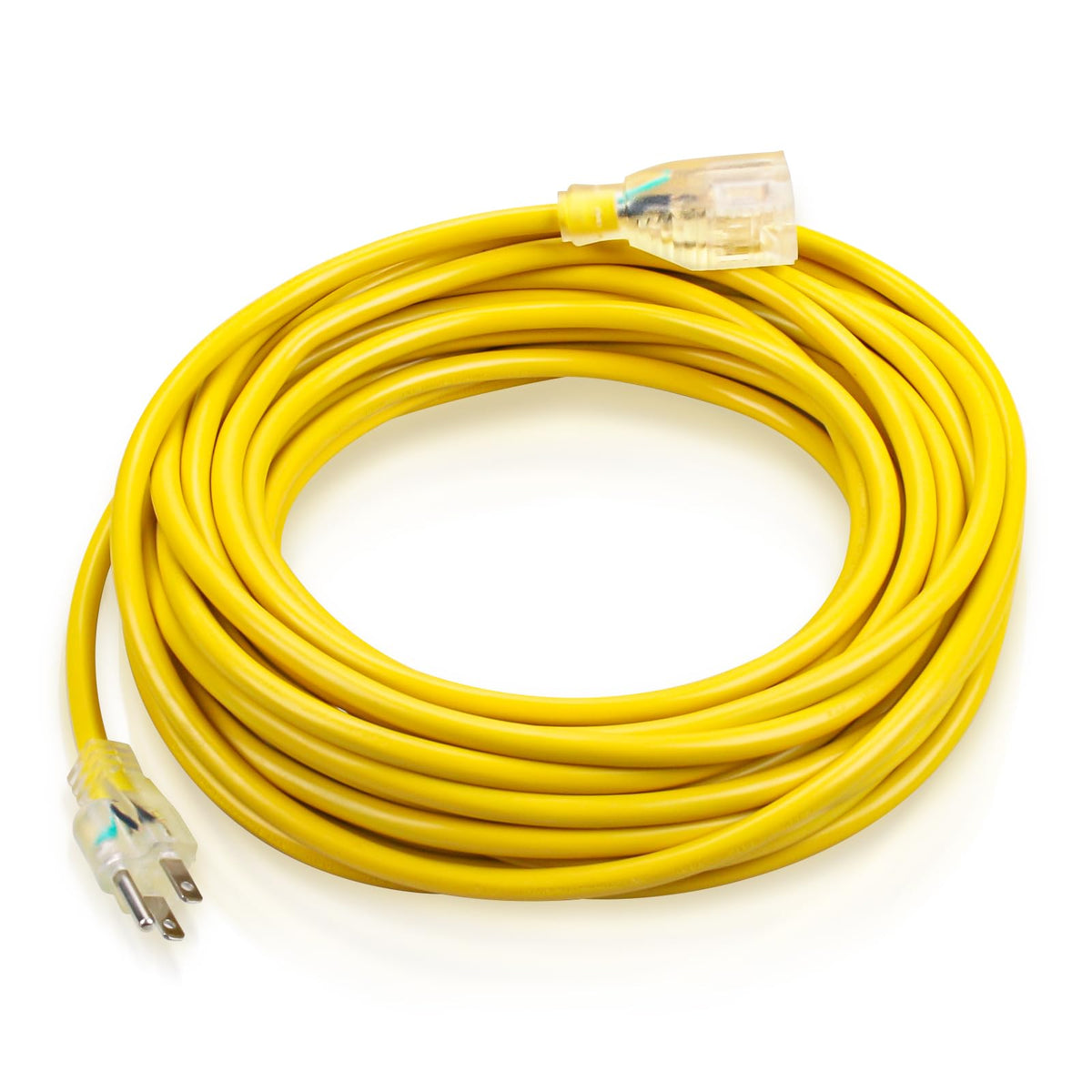 TOSRWGLL 101678 50ft yellow extension cord for ProTeam vacuums offers extended reach