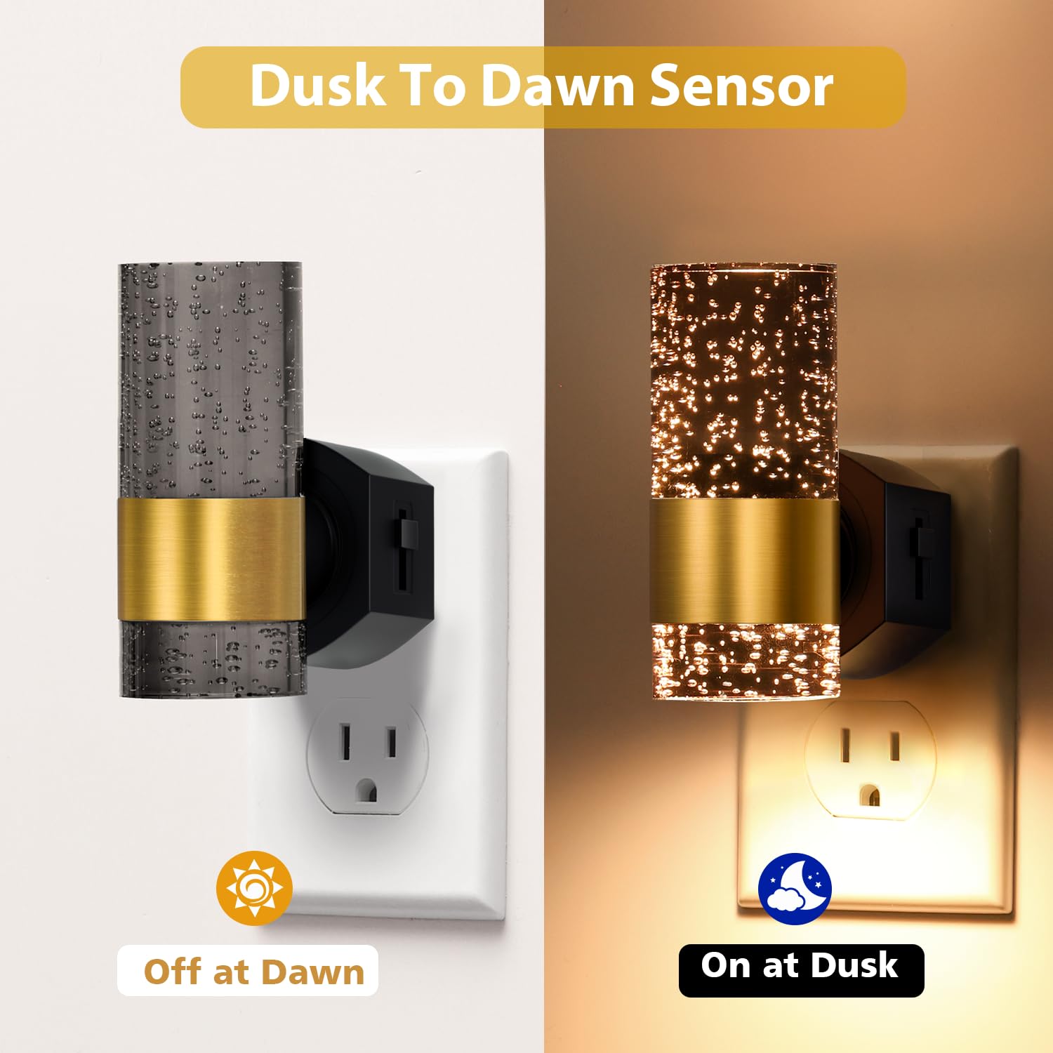 TOSZMOK wall sconce ambient glow enhances bedroom and bathroom decor