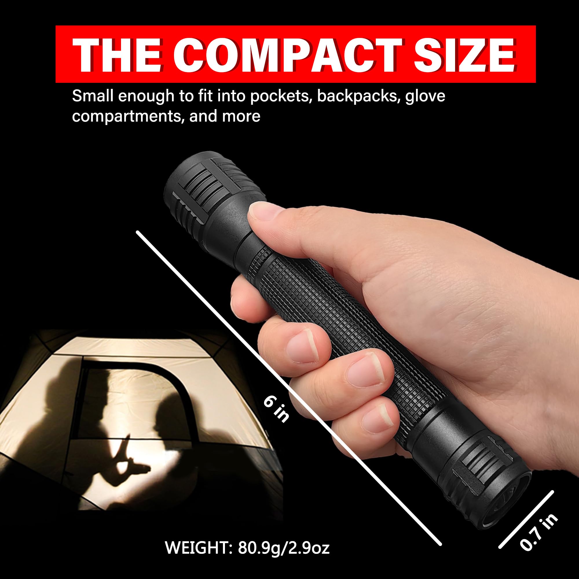 TotaLohan zoom mechanism close-up, precise beam focus for long-range illumination.