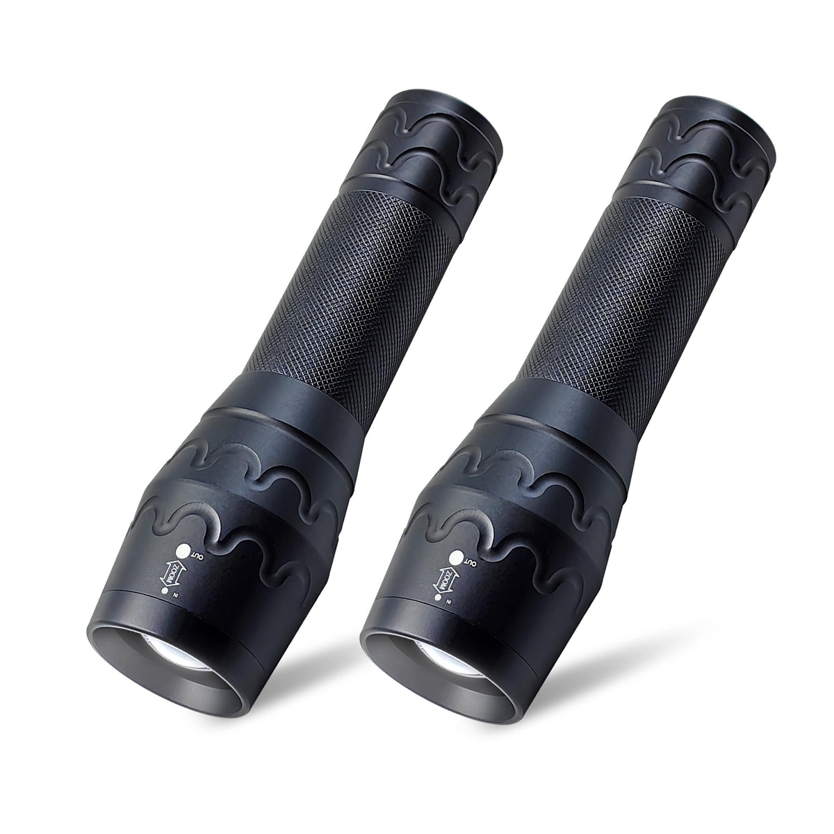TotaLohan military-grade flashlight front view for rugged outdoor tasks