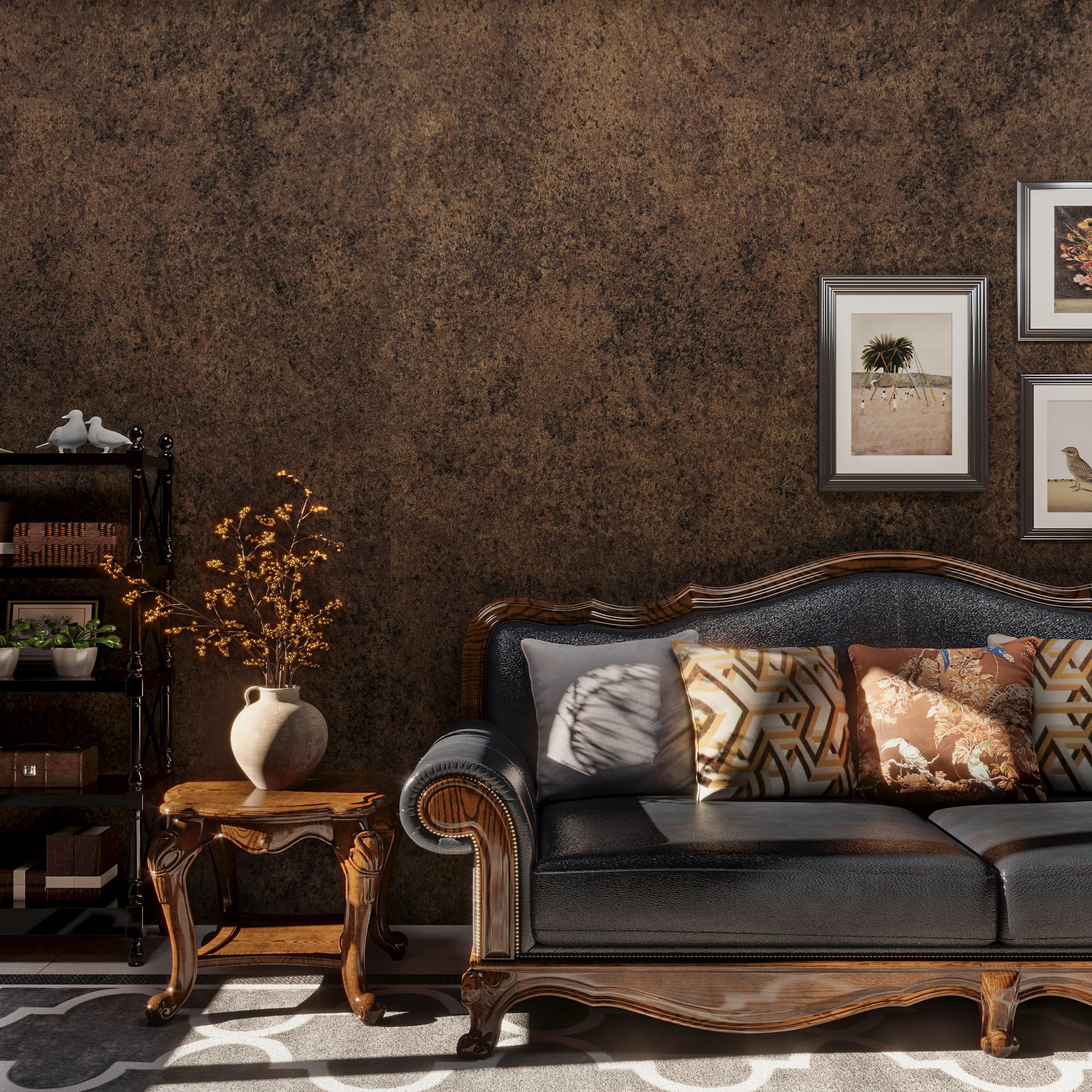 TOTIO nostalgic-industrial room setup blends vintage vibe with modern practicality.