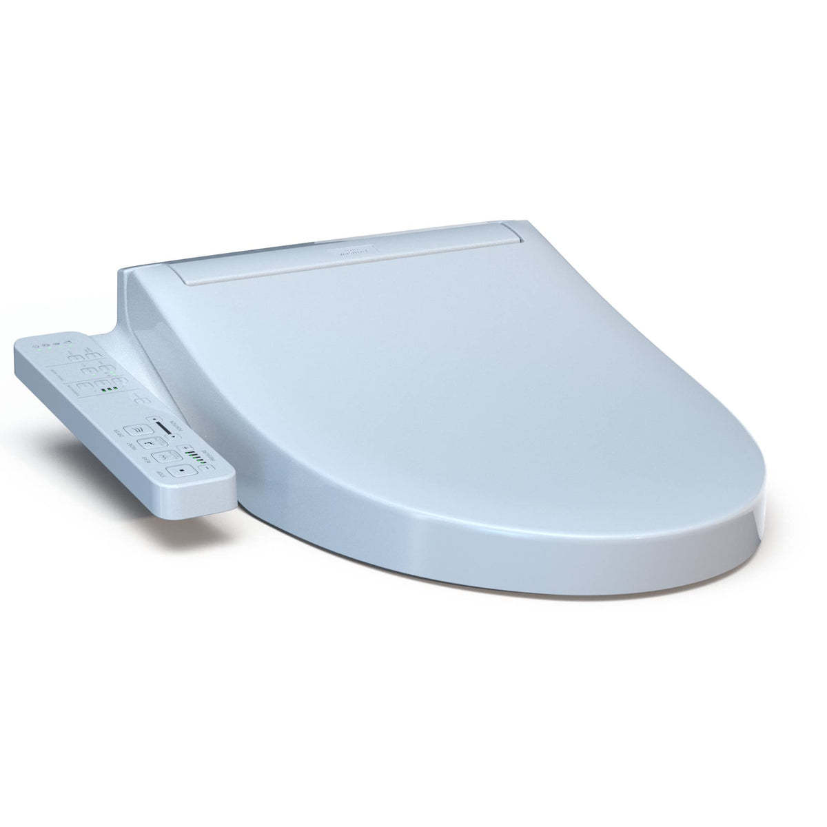 TOTO WASHLET KC2 elongated cotton white seat with customizable warm cleanse.