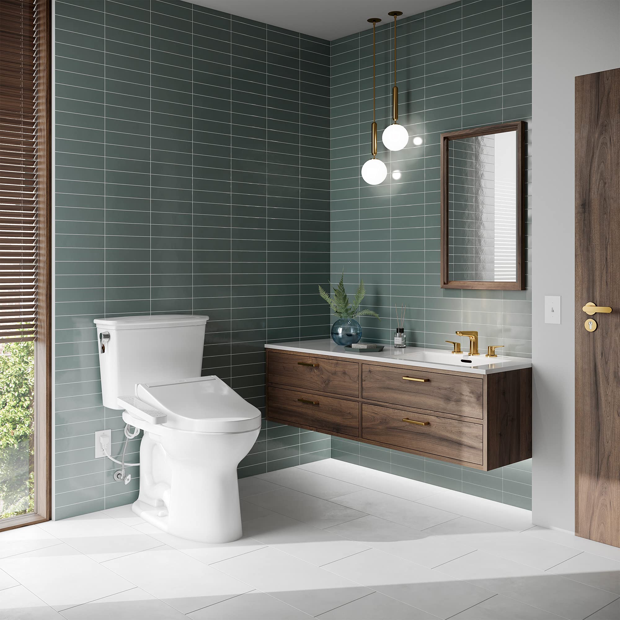 TOTO WASHLET KC2 oscillating spray option for thorough cleansing