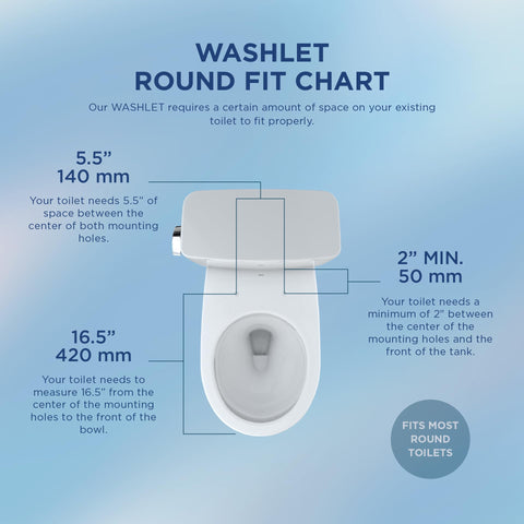 TOTO WASHLET KC2 warm air dryer with three temperature settings