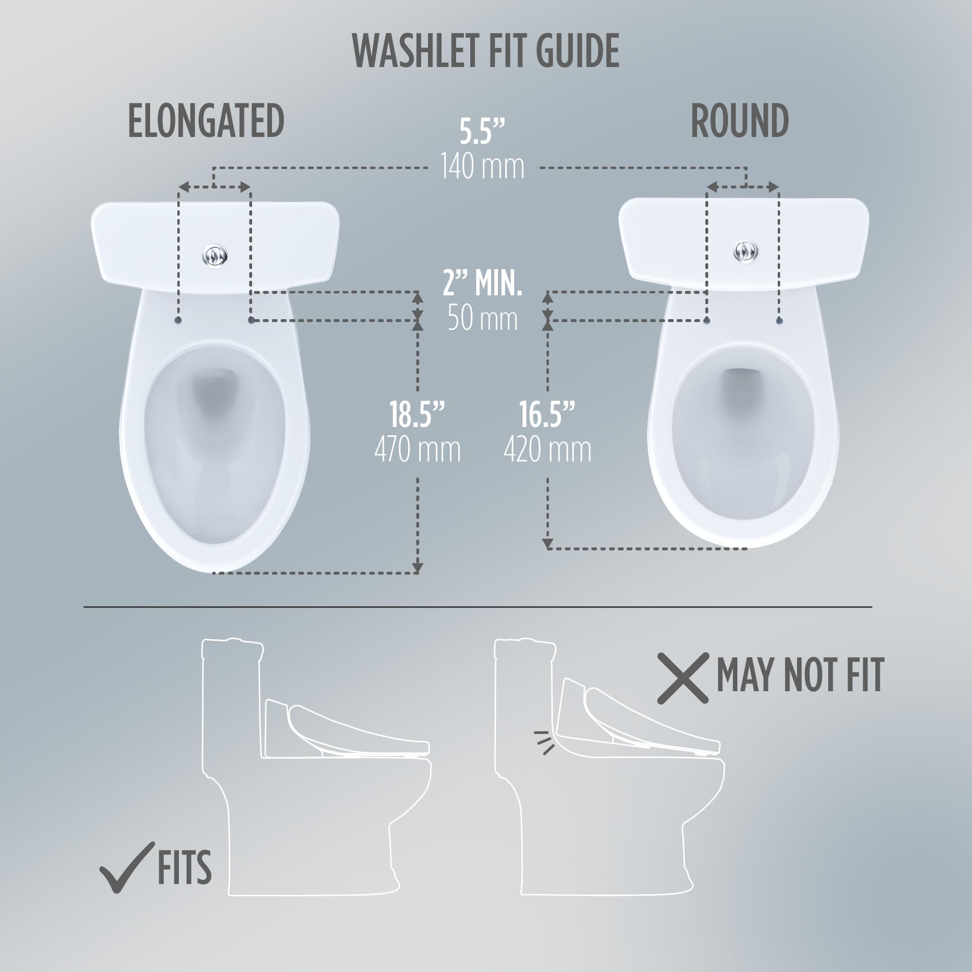 TOTO WASHLET S5 built-in air deodorizer neutralizes odors.