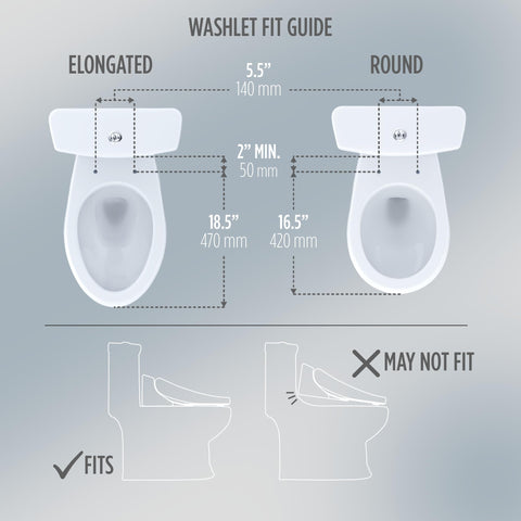 TOTO WASHLET S5 built-in air deodorizer neutralizes odors.