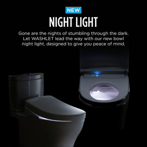TOTO WASHLET S5 SoftClose heated seat delivers warmth and quiet latching.