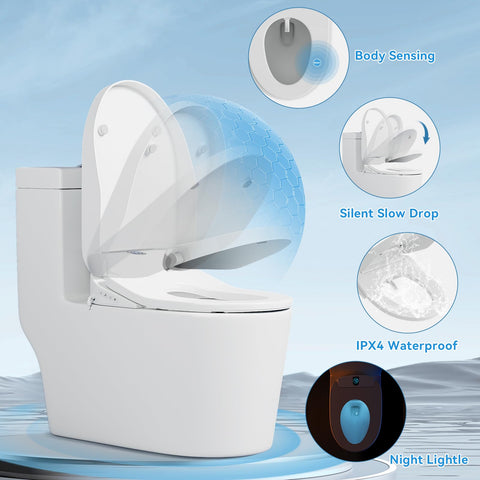 TOTTE instant warm water and full wash modes provide reliable cleansing