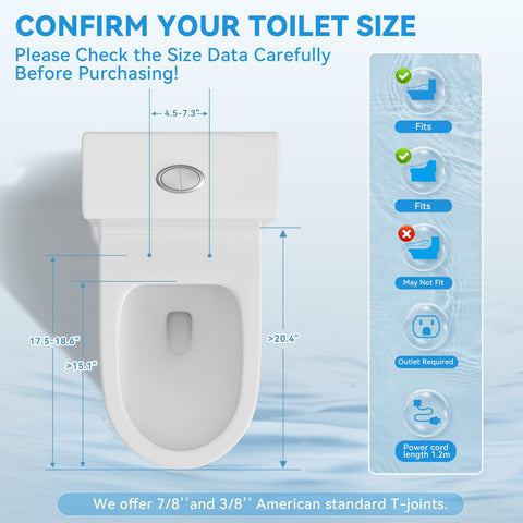 TOTTE self-cleaning nozzles sanitize before every use for hygiene