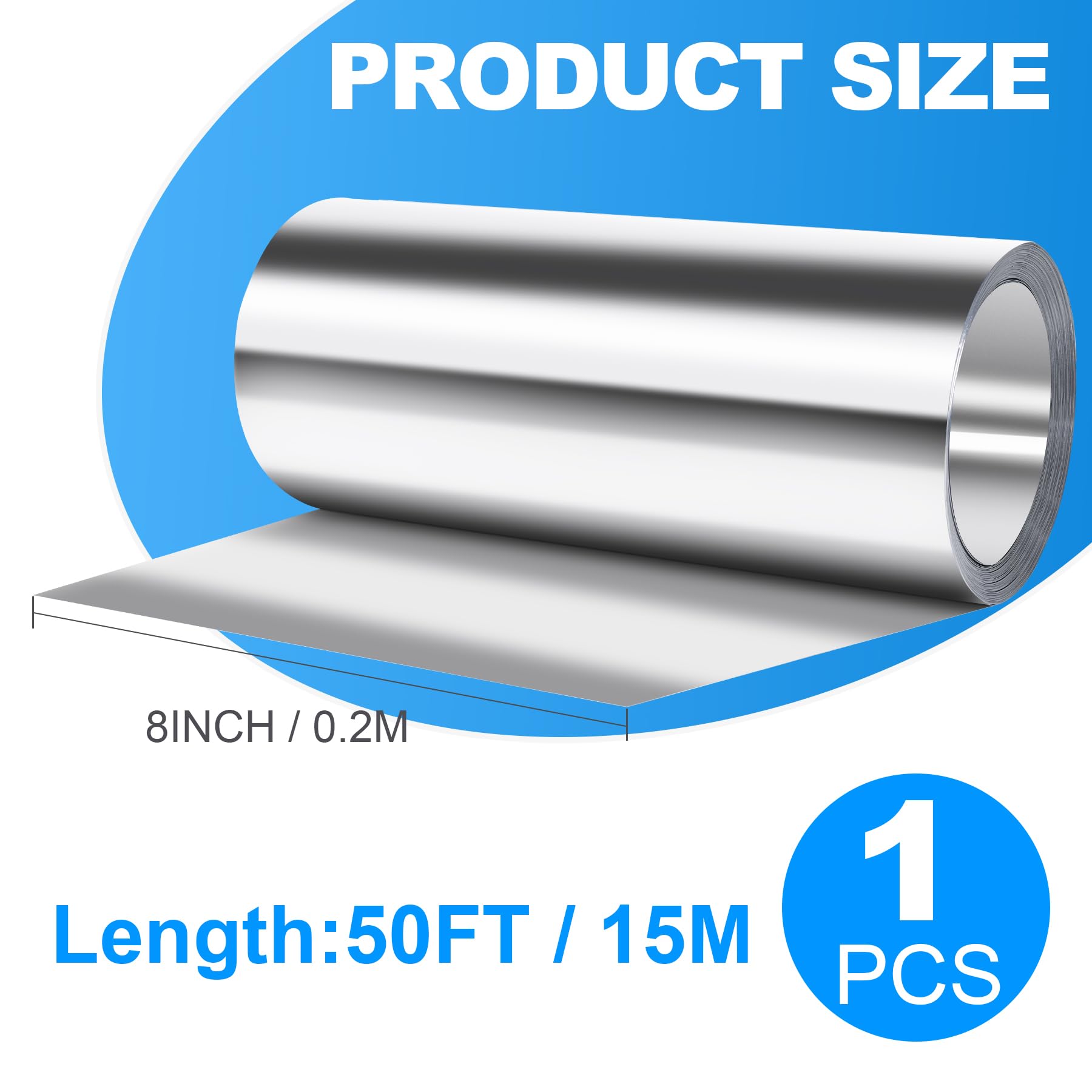 Tottist aluminum flashing rust resistance seals siding and exterior joints.