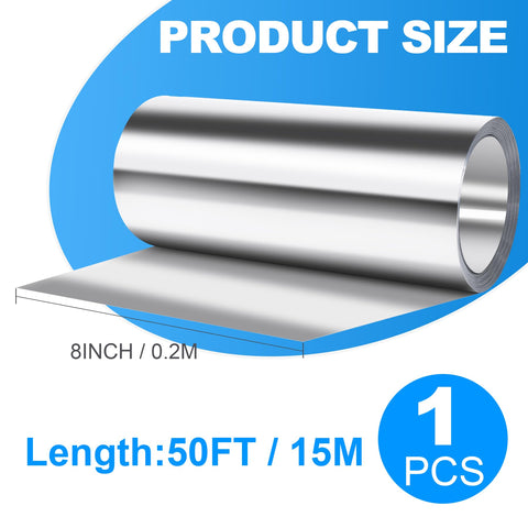 Tottist aluminum flashing rust resistance seals siding and exterior joints.