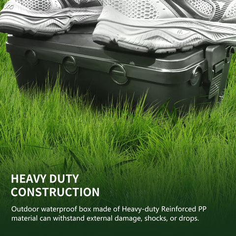 TOTUFY IP54 seal-dustproof design protects connections from rain and dust.