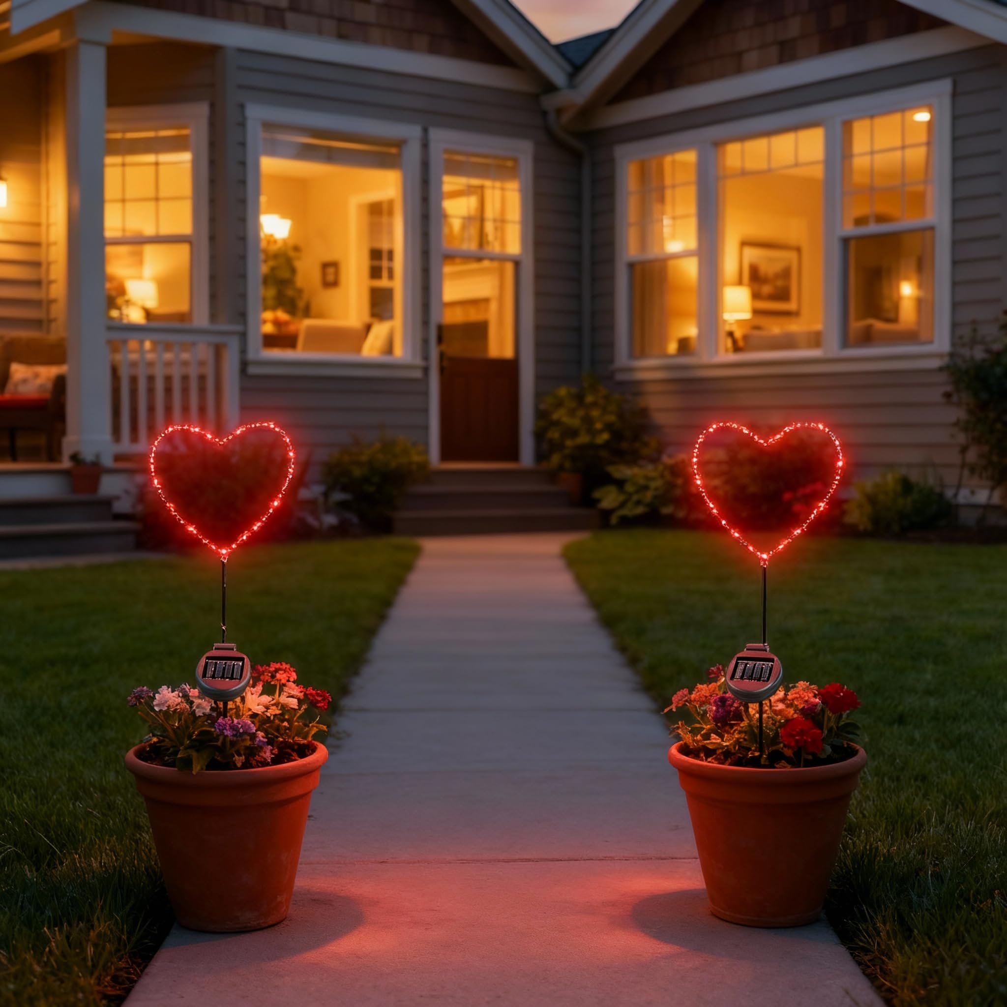 Touch Of ECO first responders gift heart light adds thoughtful flair.