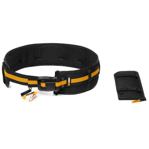 Adjustable fit belt strap offers a personalized and secure wear.