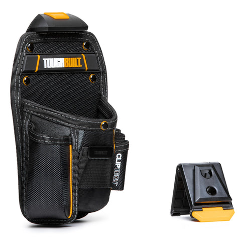 ToughBuilt GP Pouch with Knife Pocket keeps essential tools organized on the jobsite.