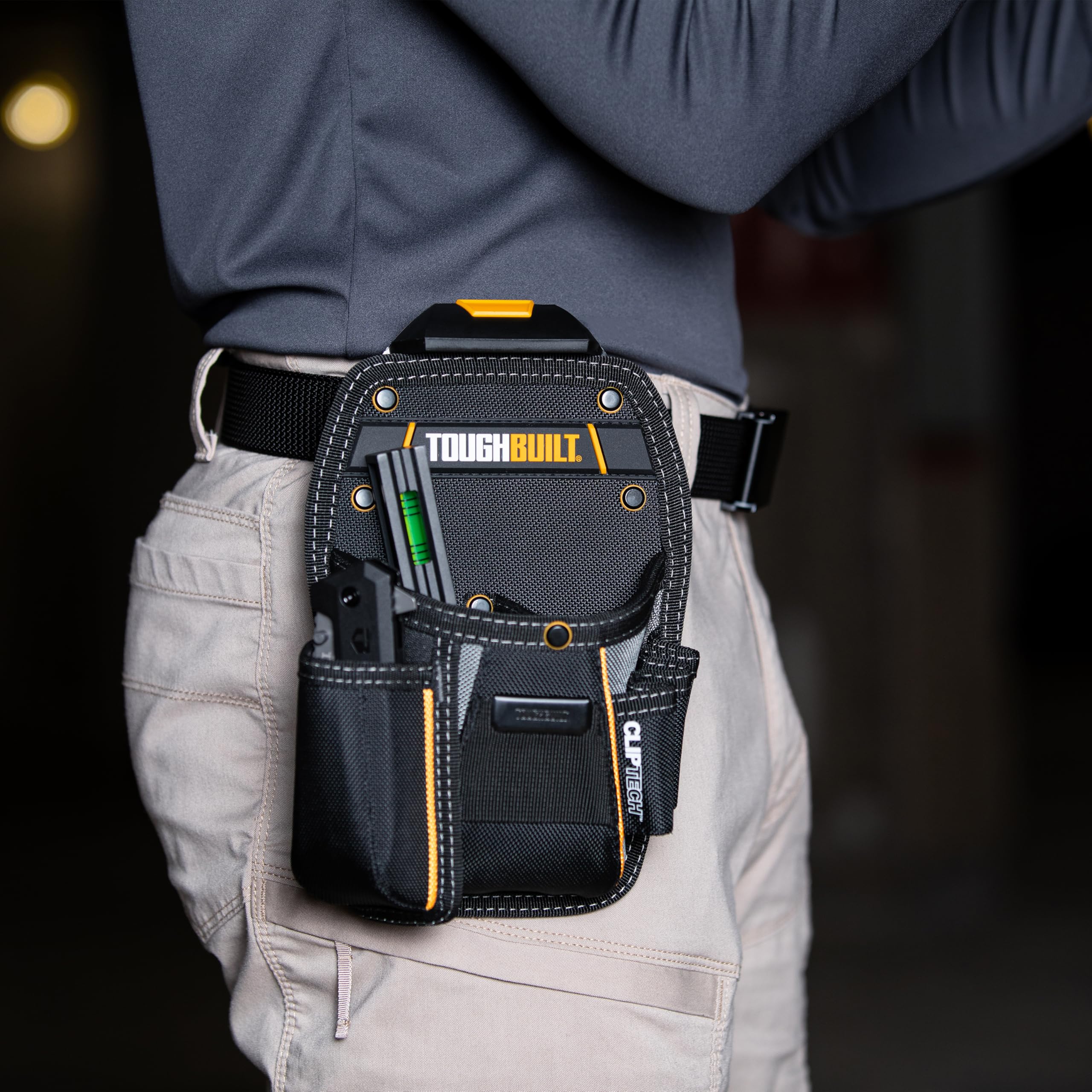 Limited Lifetime Warranty backs ToughBuilt GP Pouch performance and durability.