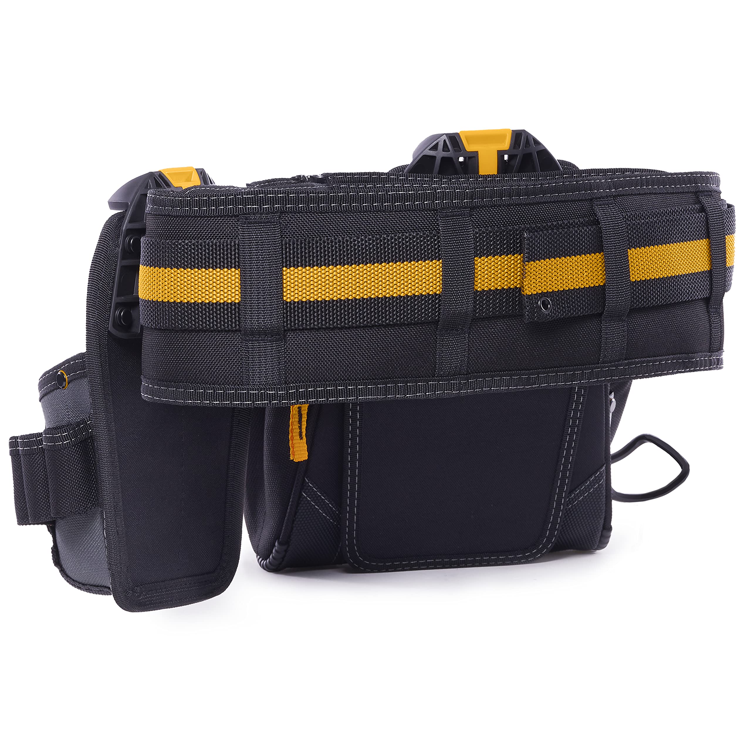 ToughBuilt ClipTech hub system for easy clip-on accessory organization.